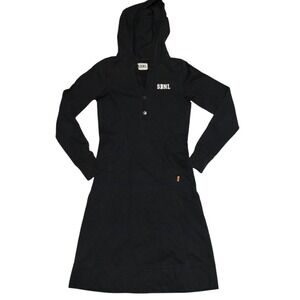 SBNL Hoodie Dress Casual Athleisure Long‎ Sleeve Pullover Black Size S